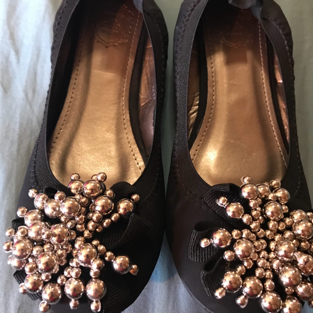 Cute embellished ballet flats